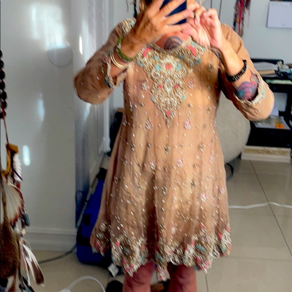 Silk Indian dress